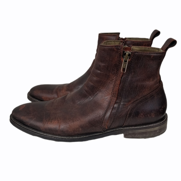 Aston Grey Helani Distressed Leather 